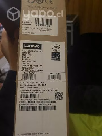 Computador portátil lenovo