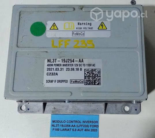 Modulo Control Inversor (LFF235) F150 Lariat 5.0