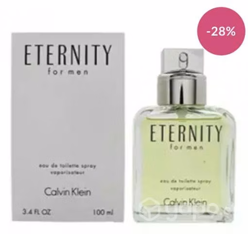 Tester Eternity for Men de Calvin Klein(SIN TAPA)