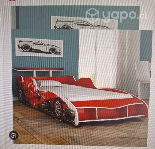 Cama de Auto + Colchón IMPECABLES - Imagen 2