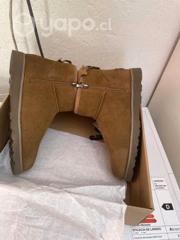 Botas Bamers, color caramelo
