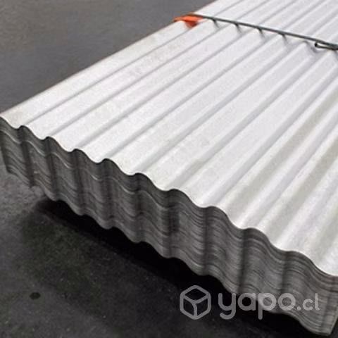 Zinc ondulado 3.66 mts x 0.35 mm. nuevo