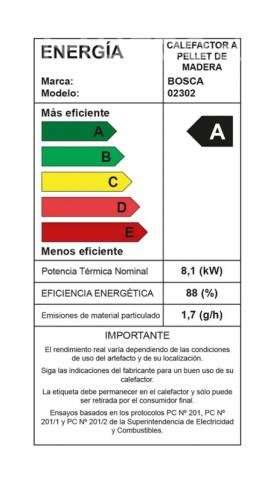 Estufa pellet Bosca - Imagen 2