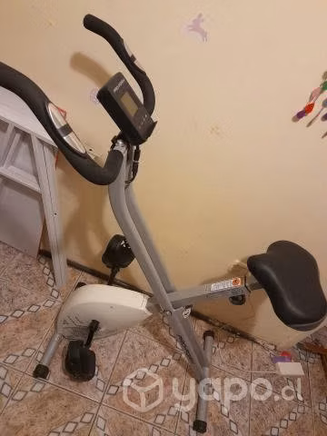 Bicicleta estatica plegable