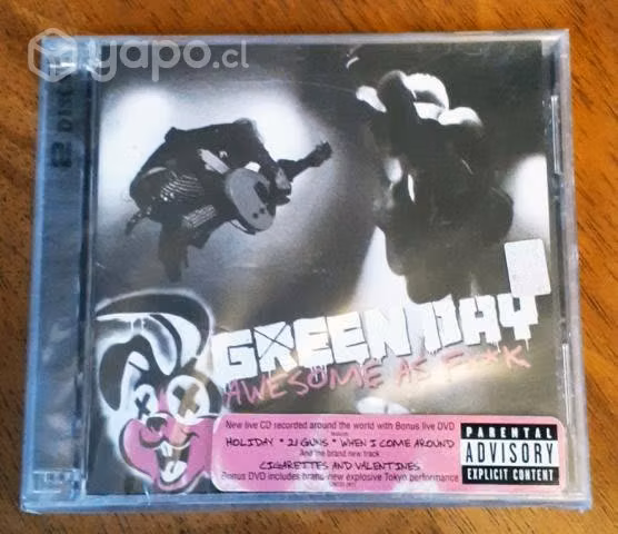 CD + DVD Green Day "Awesome as F*k"