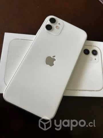 Iphone de 11 de 64gb color blanco