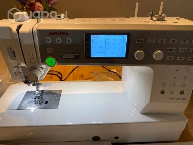 JANOME Máquina Profesional MC6700P (2022)