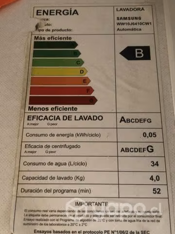 Lavadora Samsung Eco Bubble