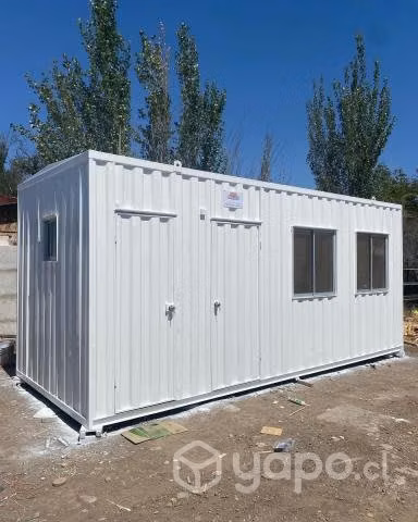 Oficina modular con baño completo 20 pies
