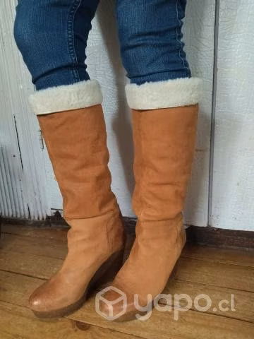 Botas de Cuero con Chiporro