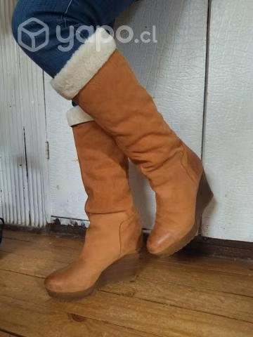 Botas de Cuero con Chiporro