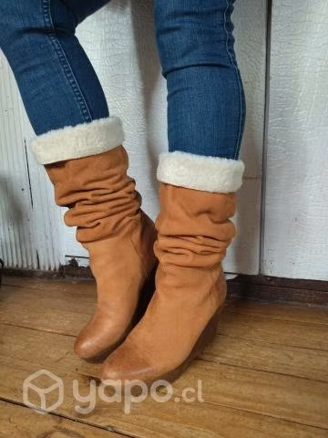 Botas de Cuero con Chiporro