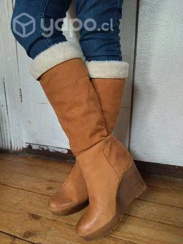 Botas de Cuero con Chiporro