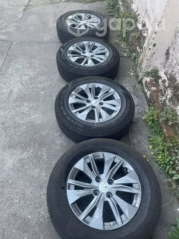Juego de llantas originales Peugeot aro 16