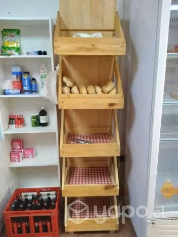 Exhibidor de Madera para Negocio