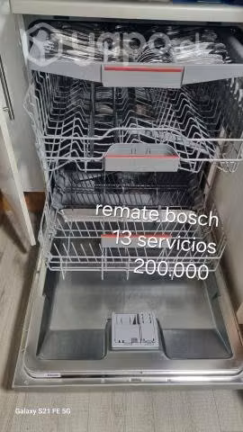 Lavavajillas marca bosch como nuevo