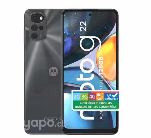 Celular Nuevo Moto G 22 (en su caja y sellado)