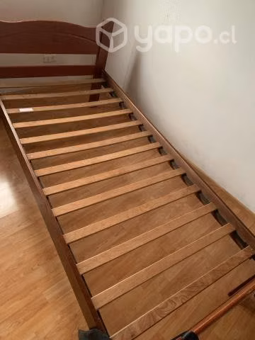 Cama + colchón de 1 plaza