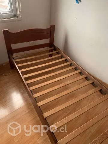 Cama + colchón de 1 plaza