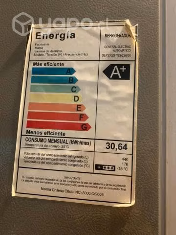 Refrigerador excelente estado GE