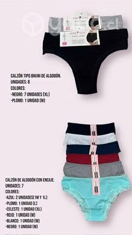 Ropa interior nueva mujer