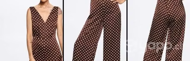 Jeans 44 y 46 nuevos mango / enterito lunares - Imagen 2
