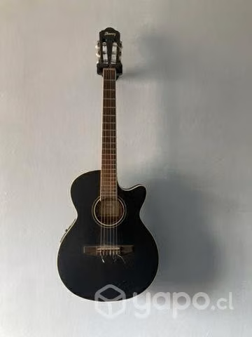 Guitarra ibanez aeg6tn-bkf