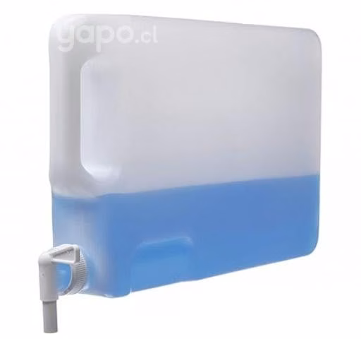 Contenedor Bidón con dispensador. Llave - 5 lts