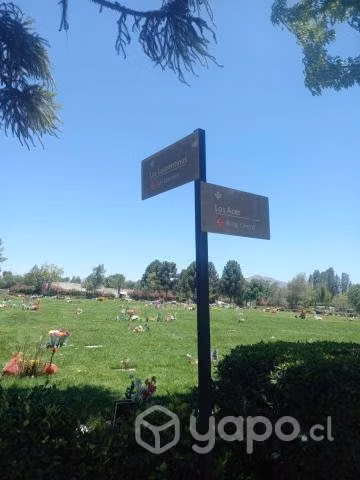 Sepultura Cementerio Parque Manantial Maipú