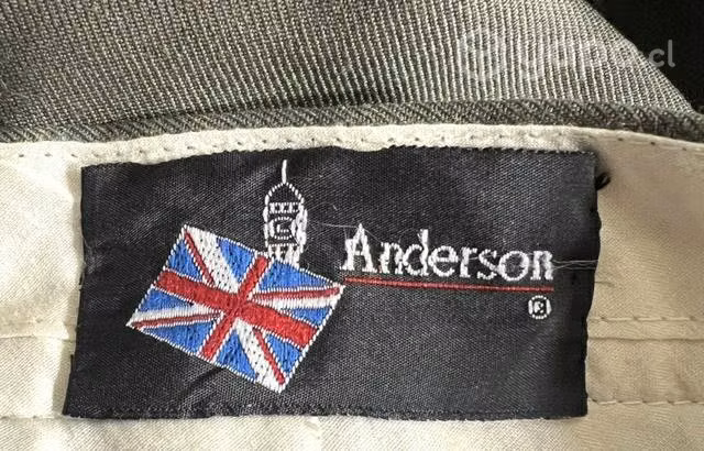 Pantalón De Vestir Marca Anderson Talla 56 Verde