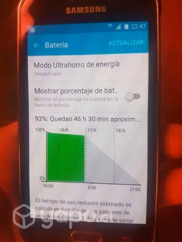Celular samsung j1 ace excelente estado liberado