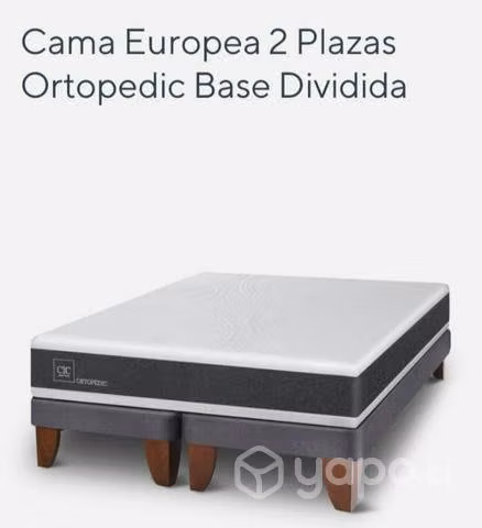 Se vende cama 2 plazas , cic advent nuevo - Imagen 2