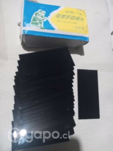 Vidrio rectangular para mascara de soldar