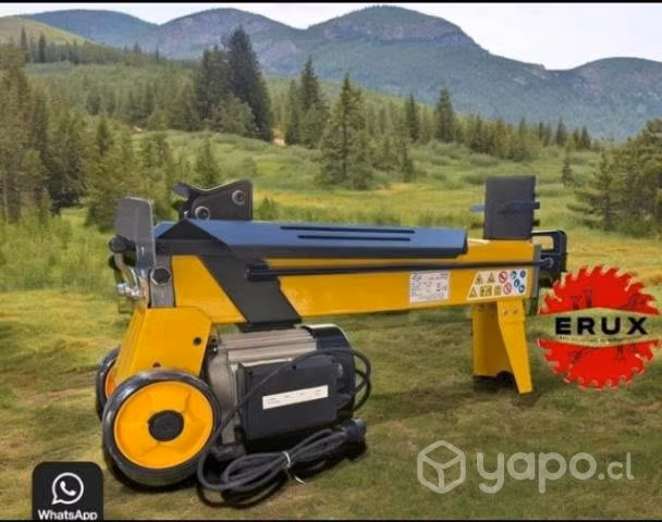 Astilladora electrica partidor de leña 5 toneladas