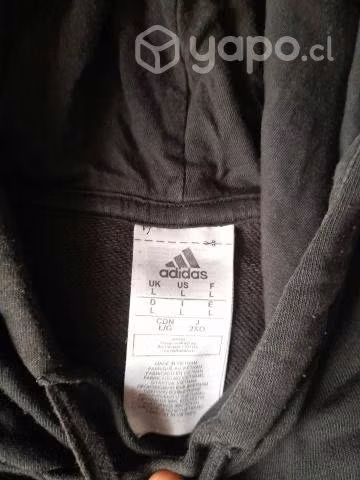Poleron Adidas original talla L varon - Imagen 2