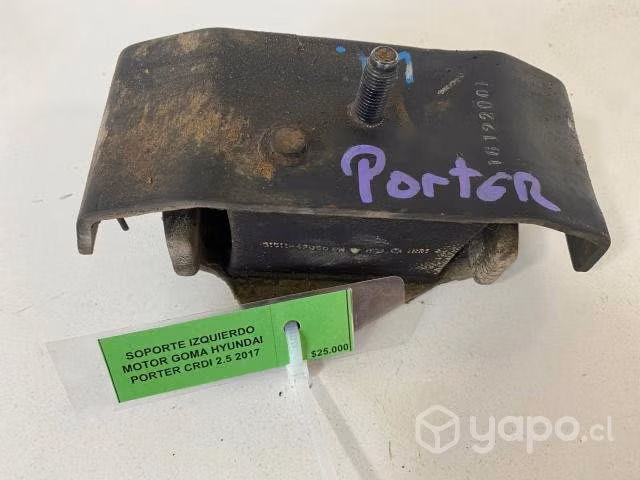 Soporte izq motor goma Hyundai Porter CRDI 2017