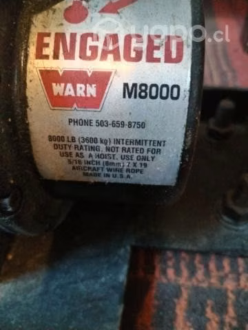 WINCHES WARN series wound power M8000