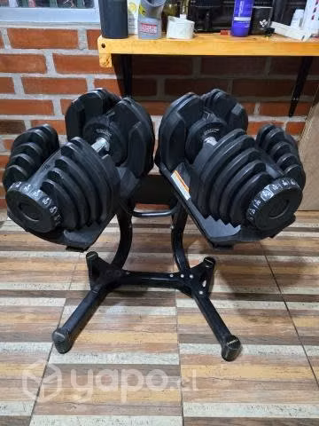 SET DE MANCUERNAS DUMBELL 10/90 (40 kilos) C/U