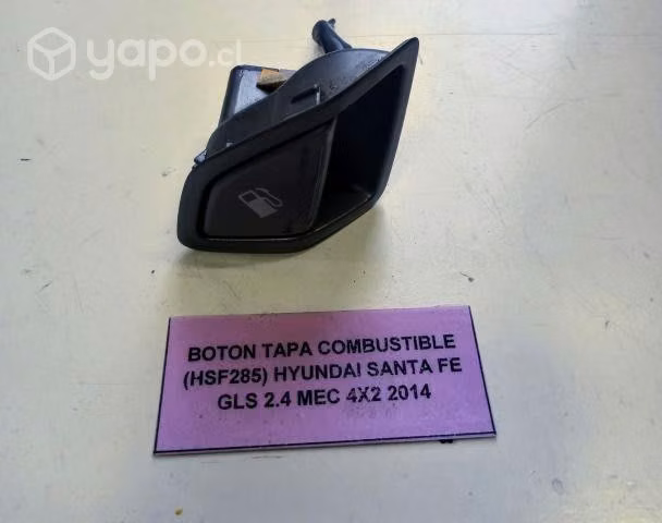 Boton tapa Combustible (HSF285) Hyundai Santa Fe G