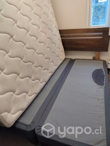 Cama 2 plazas usada