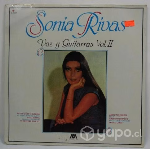 Vinilo Sonia Rivas Voz Y Guitarra Vol Ii México 19