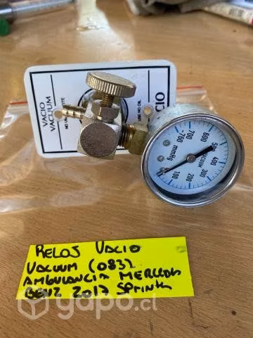 Reloj vacio Vacuum (083) Ambulancia Benz Sprinter