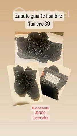 Zapato guante hombre