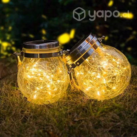 Lampara solar para jardin impermeable