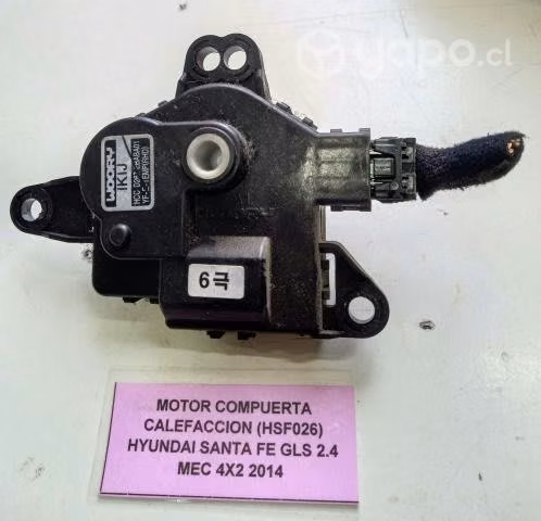Motor compuerta Calefac (HSF026) Hyundai Santa Fe