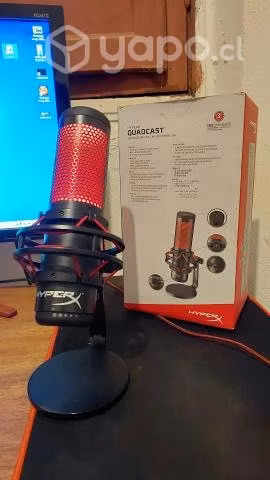 Venta Microfono Gamer Hyperex Quadcast