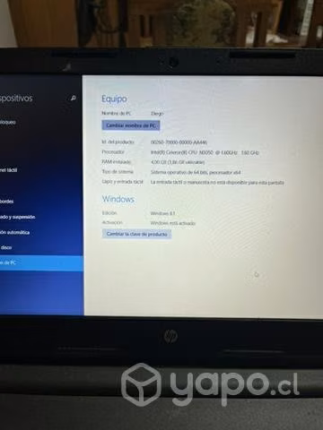 Notebook en perfecto estado