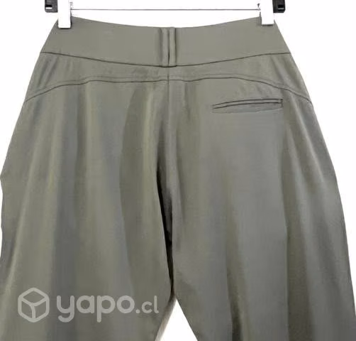 Pantalón Elástico Marca Io Talla 40 Verde - Imagen 4