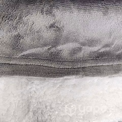 Poleron Sherpa Gris Talla Unica