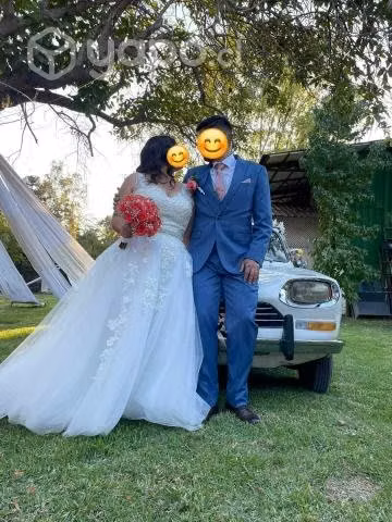 Vestido de novia usado IMPECABLE